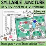 Syllable Juncture VCV, VCCV Patterns Syllables Affixes Games