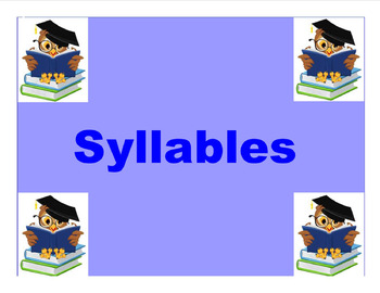 Preview of Syllable Mania