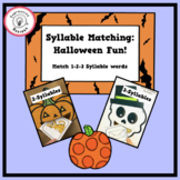 Syllable Matching: Halloween Fun