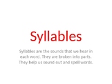 Syllable Powerpoint