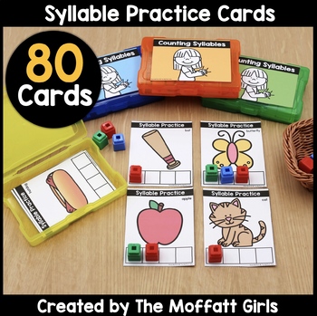 Preview of Syllable Practice Cards