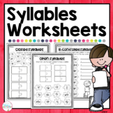 Syllables Worksheets and Activity Center