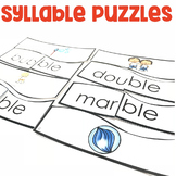 Syllable Puzzles | Syllable Activities - 1st Grade Literac