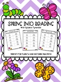 Syllable Pyramid Fluency Practice {{SPRING THEMED}}