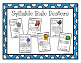 Syllable Rule Posters