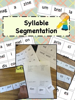 Preview of Syllable Segmentation