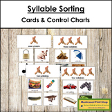 Syllable Sorting Cards - Primary Language