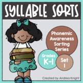 Syllable Sorts: Phonemic Awareness Sorting Series, Set #1