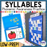 Syllable Sorts Worksheets and Activities | Phonemic Awaren