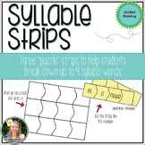 Syllable Strips for Guided Reading