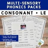 Syllable Type Consonant + LE  Orton-Gillingham Multisensory