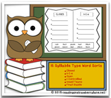 Syllable Type Word Sorts