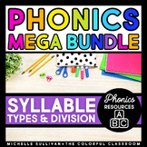 Syllable Types & Division - Phonics MEGA BUNDLE (Growing) 
