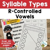 Syllable Types R-Controlled Vowels for Orton-Gillingham Le