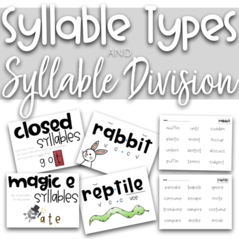 Preview of Syllable Types and Syllable Division / Syllabication