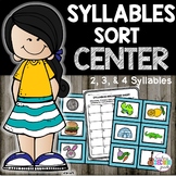 Syllables Activities Center