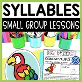 Counting Syllables Activities and Lessons, Syllable Sort a