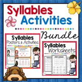 Syllables Activities BUNDLE