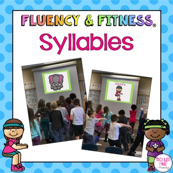 Preview of Counting Syllables Fluency & Fitness® Brain Breaks