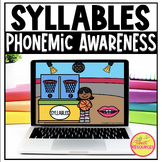 Syllables Game * Phonemic Awareness Digital Powerpoint Slides
