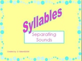 Syllables Rules & Practice Power Point Presentation
