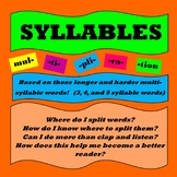 Syllables--Rules and Practice for Multisyllabic Words