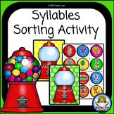 Syllables Sorting Activity for Literacy Centers