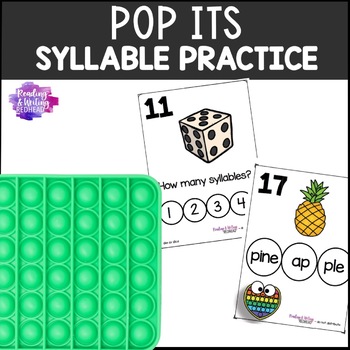 Syllables and Phonemic Awareness | Using Pop its Poppers {Science of ...