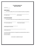 Syllabus Signature Page - Editable