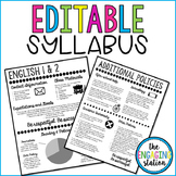 Editable Syllabus Template - Version 2