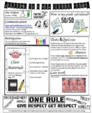 Syllabus Template Editable (Middle and High School)