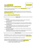Syllabus Template (Editable Word Document)