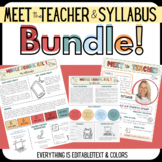 Syllabus and Meet the Teacher Bundle!