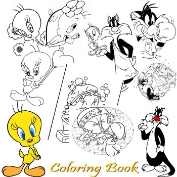 looney tunes coloring pages printable