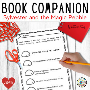 Preview of Sylvester and the Magic Pebble Book Companion Grades 2-4 Google Slides™️
