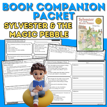 Preview of Sylvester and the Magic Pebble: Book Companion Reading Comprehension Packet