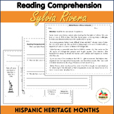 Sylvia Rivera Reading Comprehension Biography Famouns Hisp