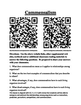 Preview of Symbiosis Relationship Investigation with QAR codes