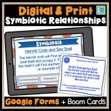 Symbiosis Task Cards | Print & Digital Resources | Google 