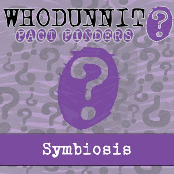 Preview of Symbiosis Whodunnit Activity - Printable & Digital Game Options