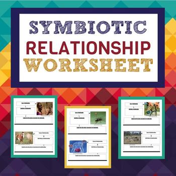 Preview of Symbiotic Relationship Worksheet