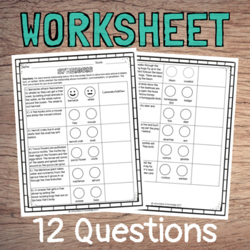 Symbiotic Relationships Worksheet by LaFountaine of Knowledge | TpT