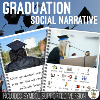 Preview of Symbol Supported Graduation Social Narrative SS