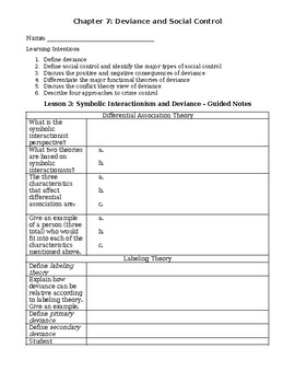 Lecture 3 The Sociological Theories.docx - Sociology Notes