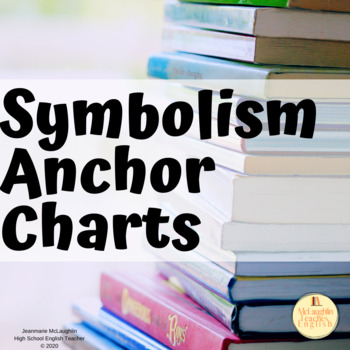 Preview of Symbolism Anchor Charts for High School English