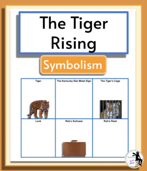 Preview of Symbolism Chart for The Tiger Rising 