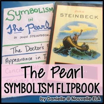 Symbolism Flipbook and PowerPoint - The Pearl by John Steinbeck by