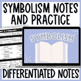 Symbolism Lesson - Symbolism in Literature Notes, Workshee