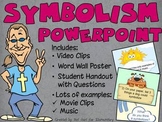 Symbolism Powerpoint: Videos, Poster, & Handout