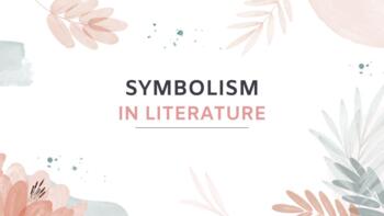 Preview of Symbolism Slideshow (Notes) + Activity 